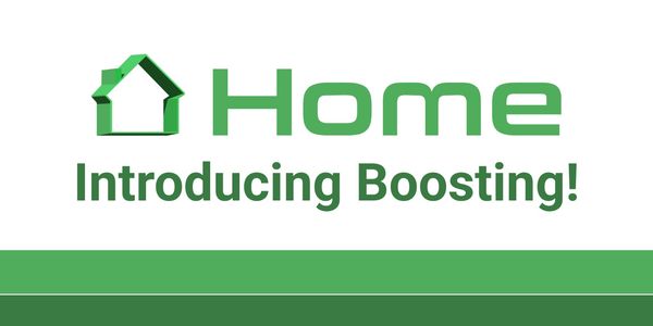 Staking becomes Boosting for $HOME - Earn Rewards!